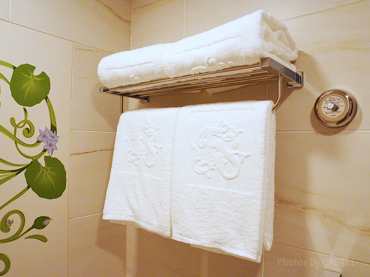 ファンタジースプリングスホテルのタオル各種