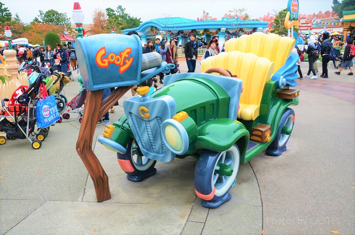 グーフィーの車| キャステル | CASTEL ディズニー情報