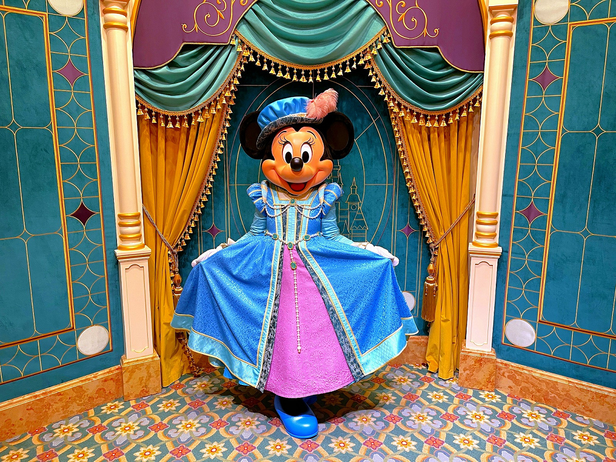 上海ディズニーランドのグリーティング：ロイヤルバンケットホールの