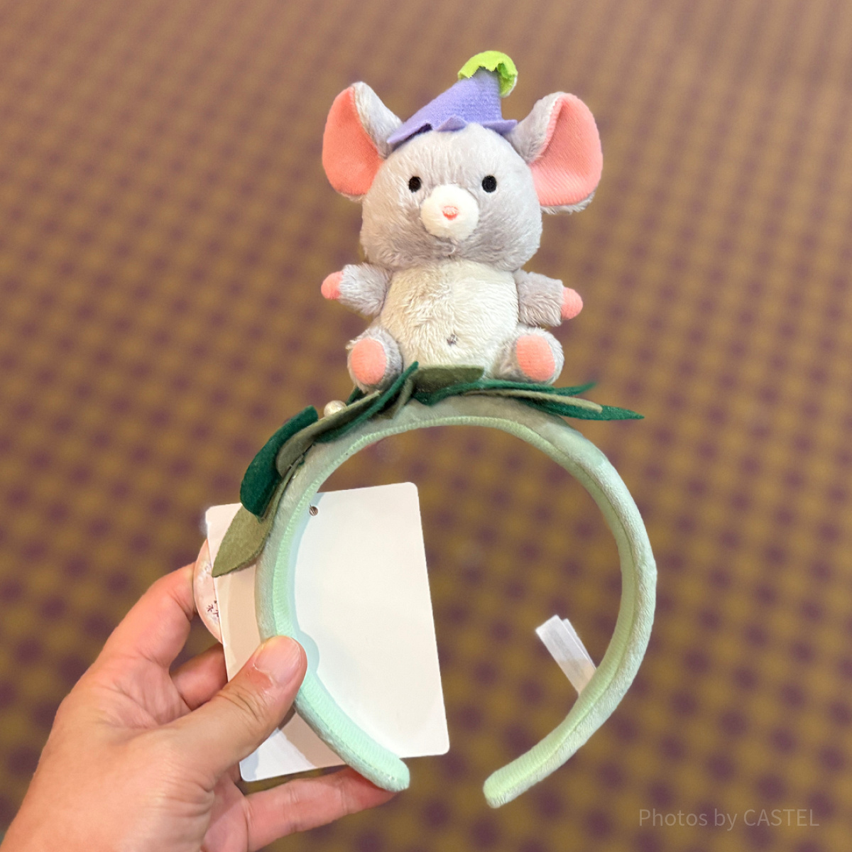 チーズのぬいぐるみカチューシャ