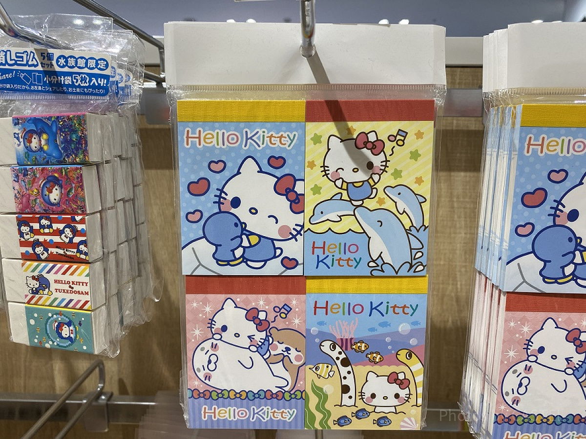 キティちゃんのメモ帳（海遊館）| キャステル | CASTEL ディズニー情報