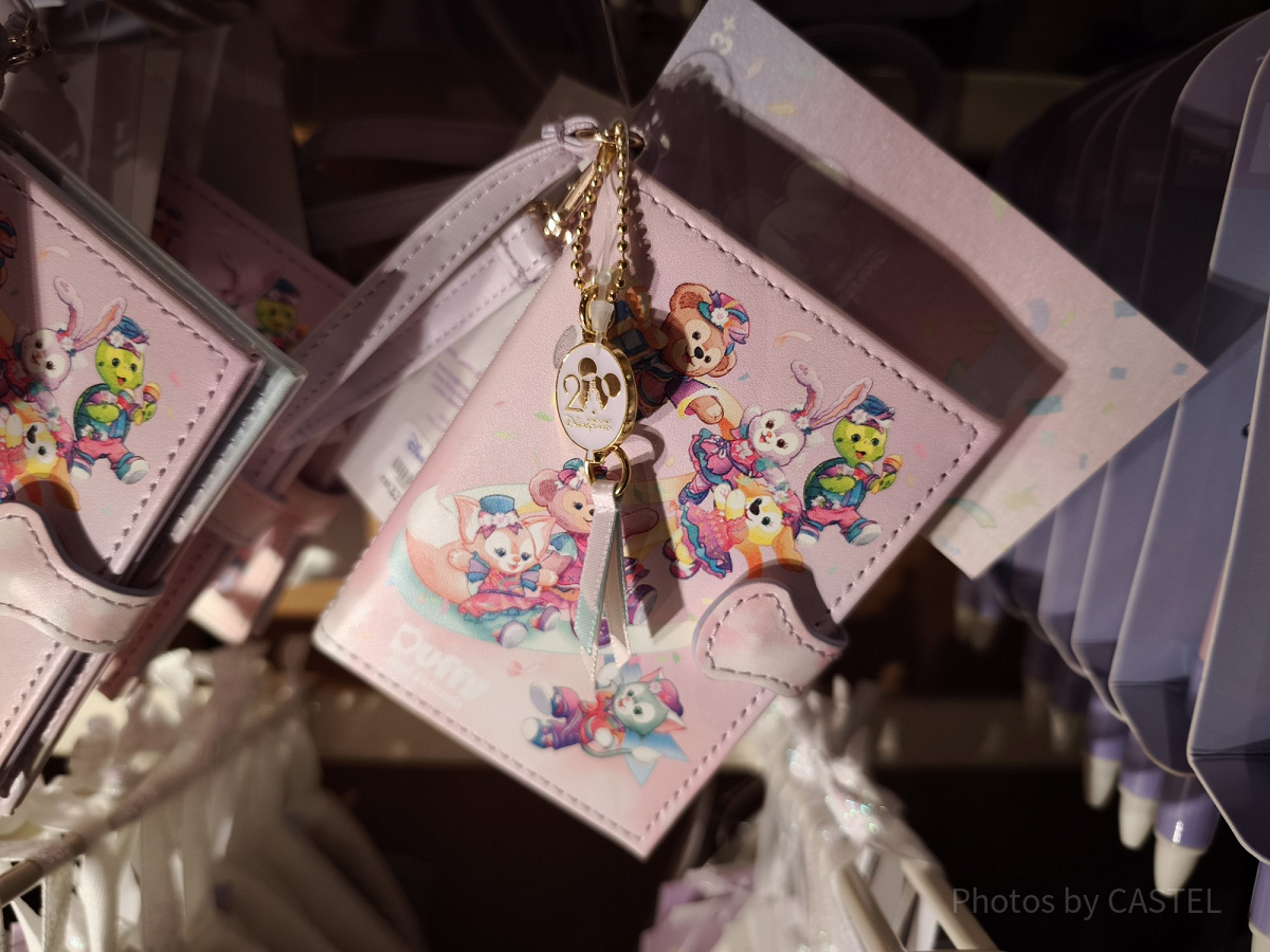 香港ディズニー20周年「ダッフィー＆フレンズ・グランドセレブレーショングッズ」：カードホルダー