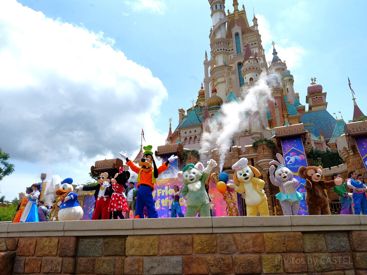 香港ディズニー20周年：ディズニー・フレンズ・ライブ：キャッスル・パーティー