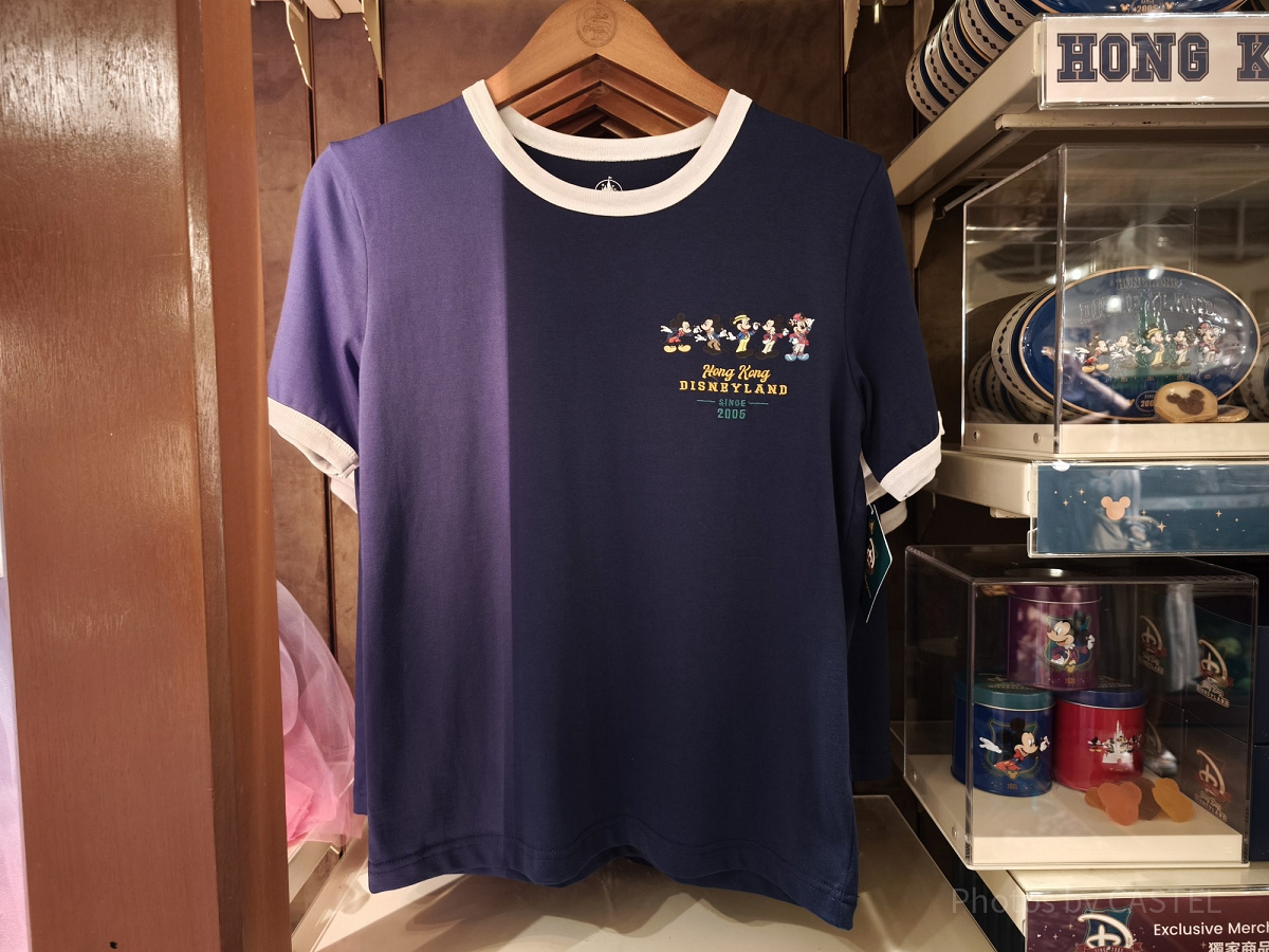 香港ディズニー20周年「Since 2005」グッズ：Tシャツ| キャステル