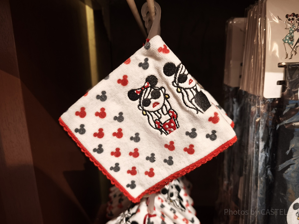 香港ディズニー20周年DAICHI MIURAコラボグッズ：ミニタオル