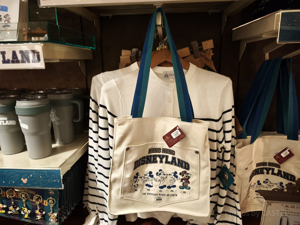 香港ディズニー20周年「Since 2005」グッズ：トートバッグ