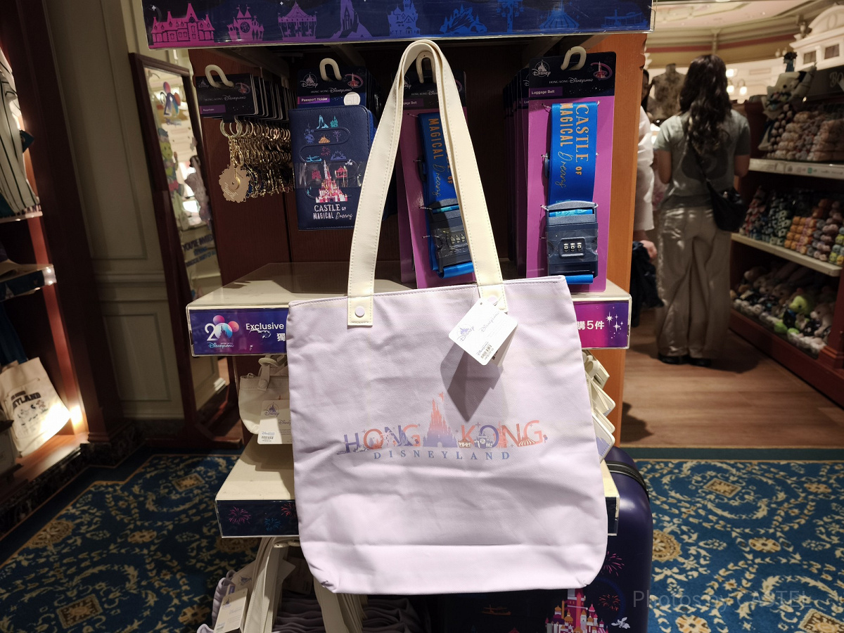 香港ディズニー20周年・スカイライングッズ：トートバッグ