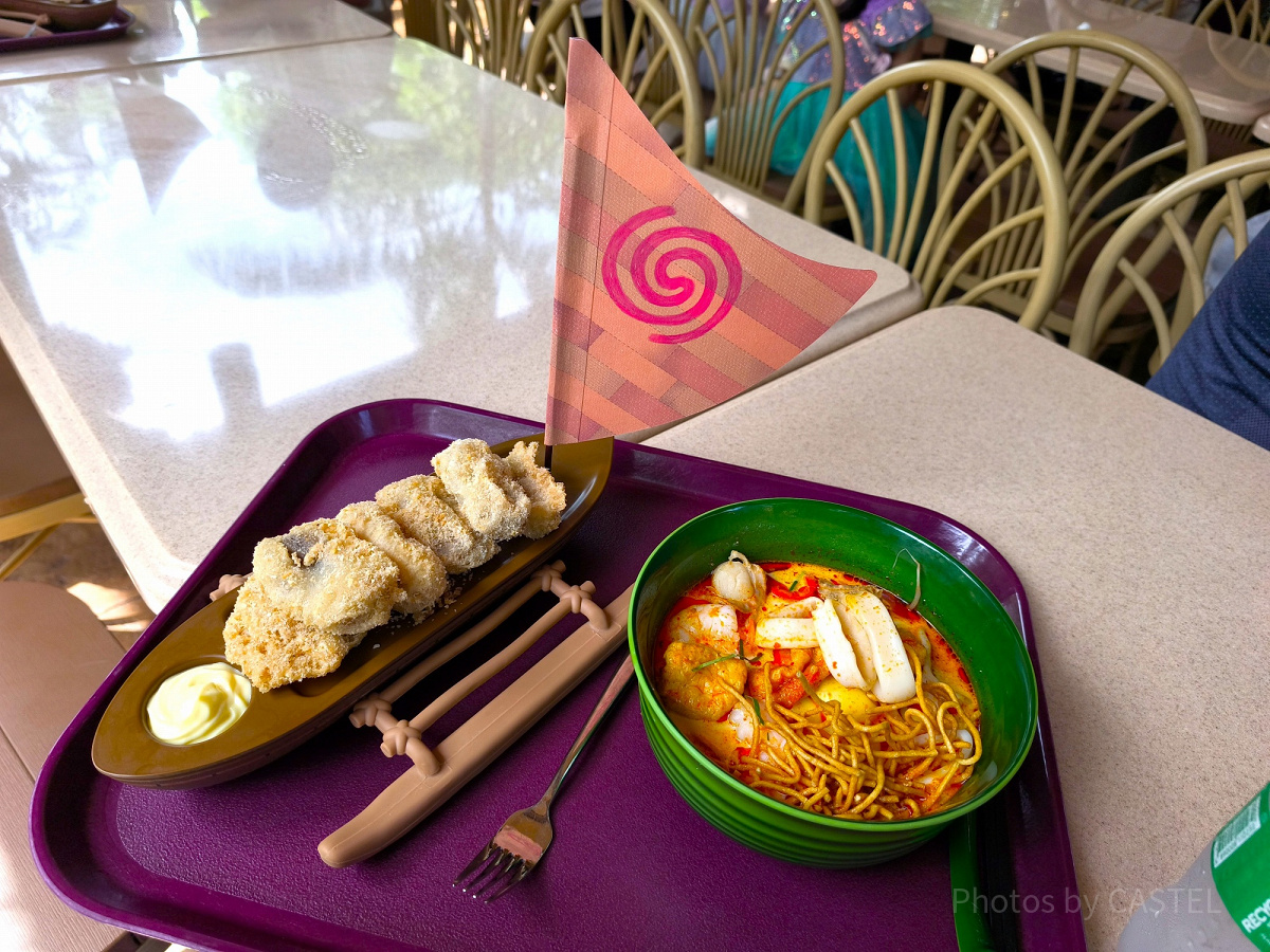 香港ディズニーランドのレストラン：ウェイ・ファインダーズ・テーブルのメニュー