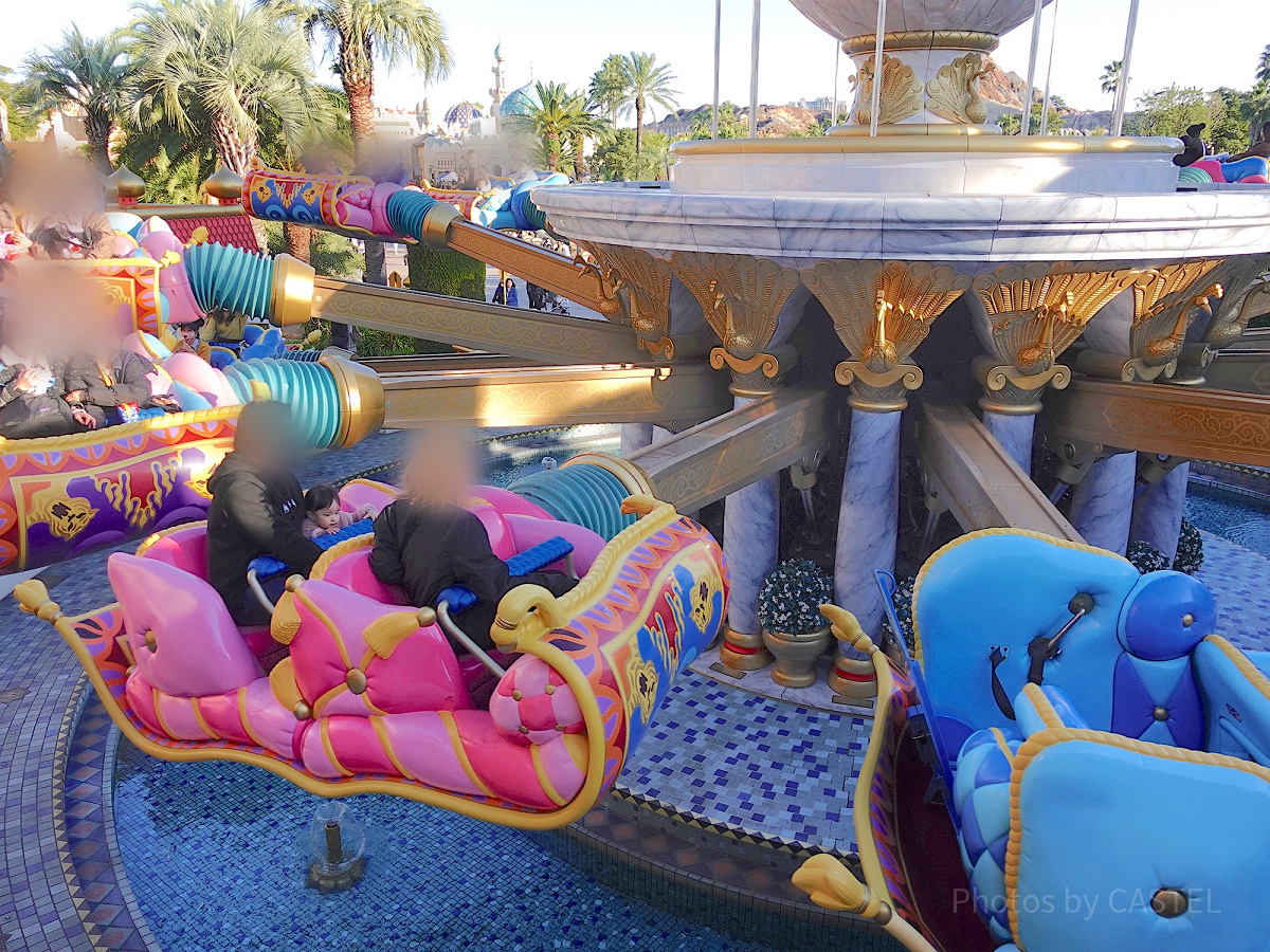 フライングカーペットの操作方法| キャステル | CASTEL ディズニー情報