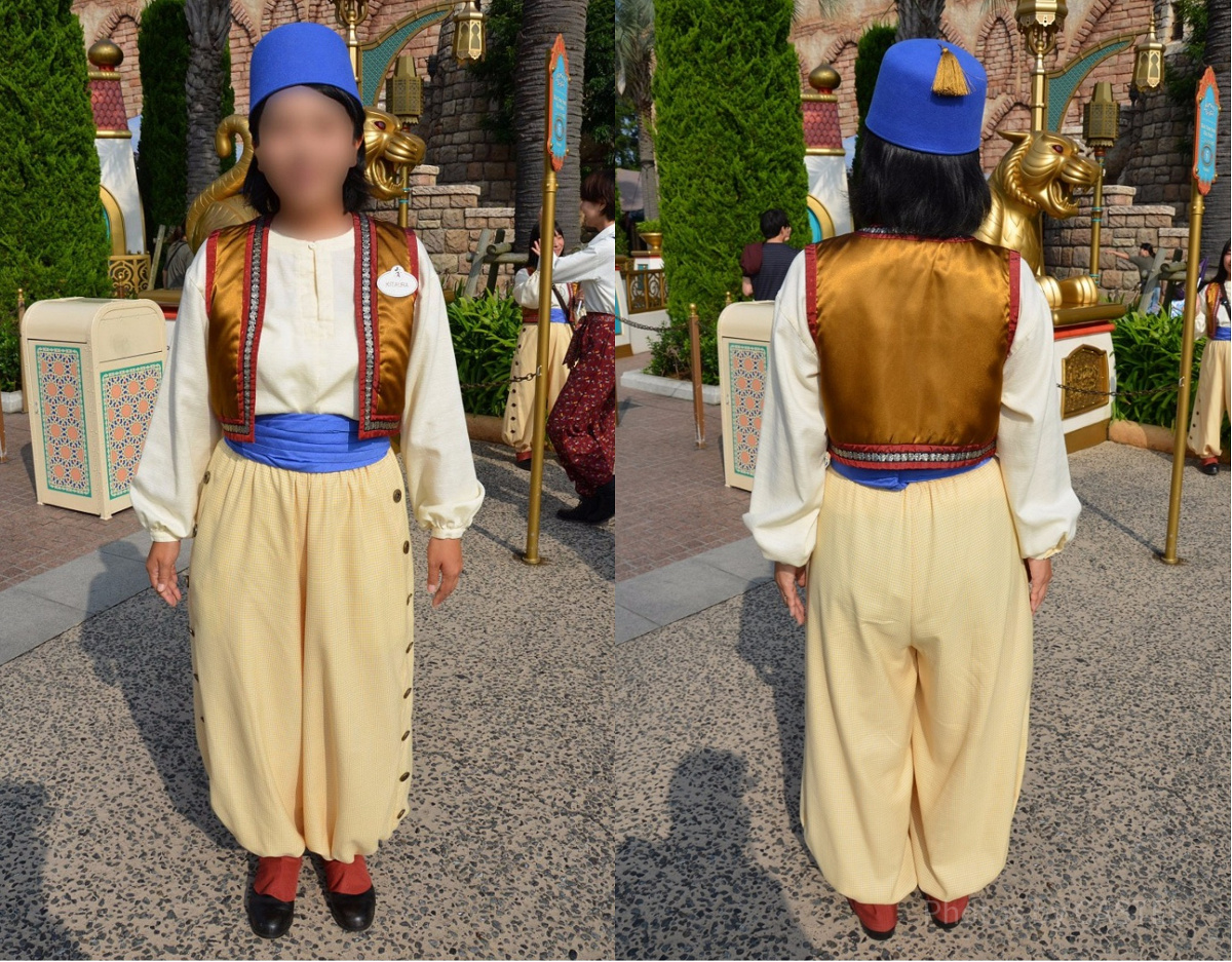 ディズニー　キャストコスチューム　ピン インディ・ジョーンズキャストのコスチューム（女性）| キャステル