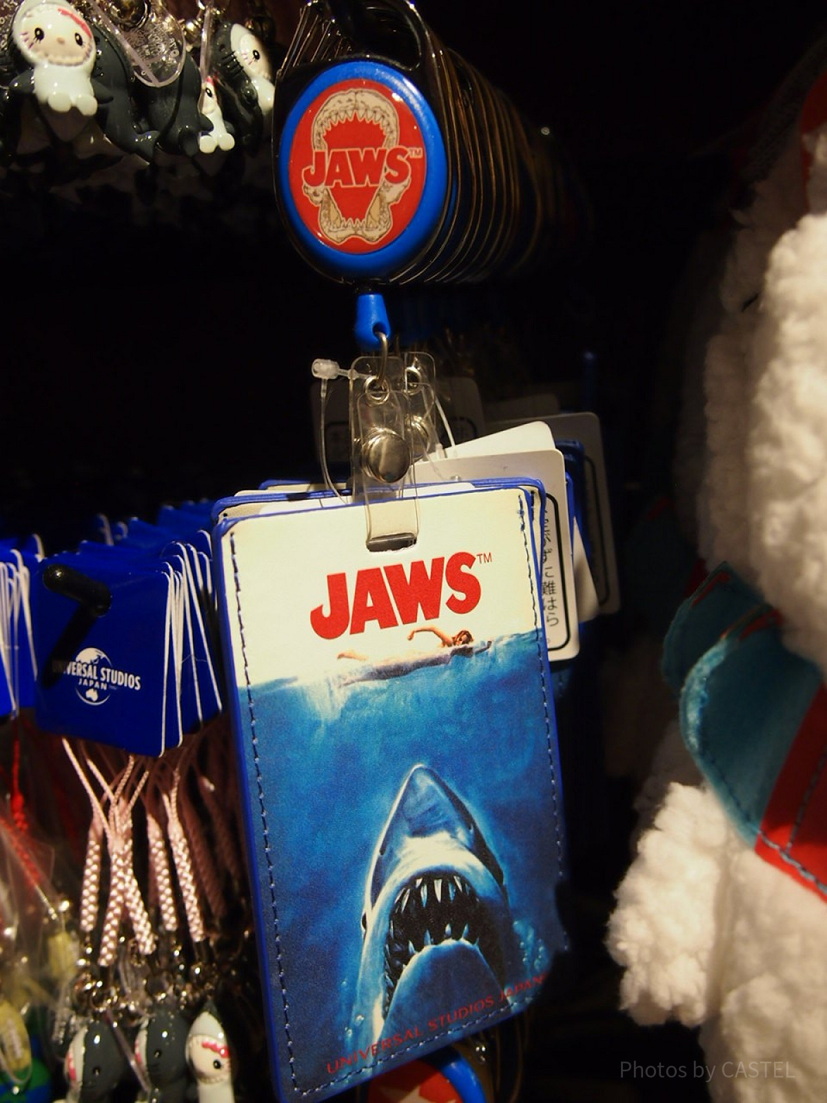 ジョーズリール式パスケース| キャステル | CASTEL ディズニー情報