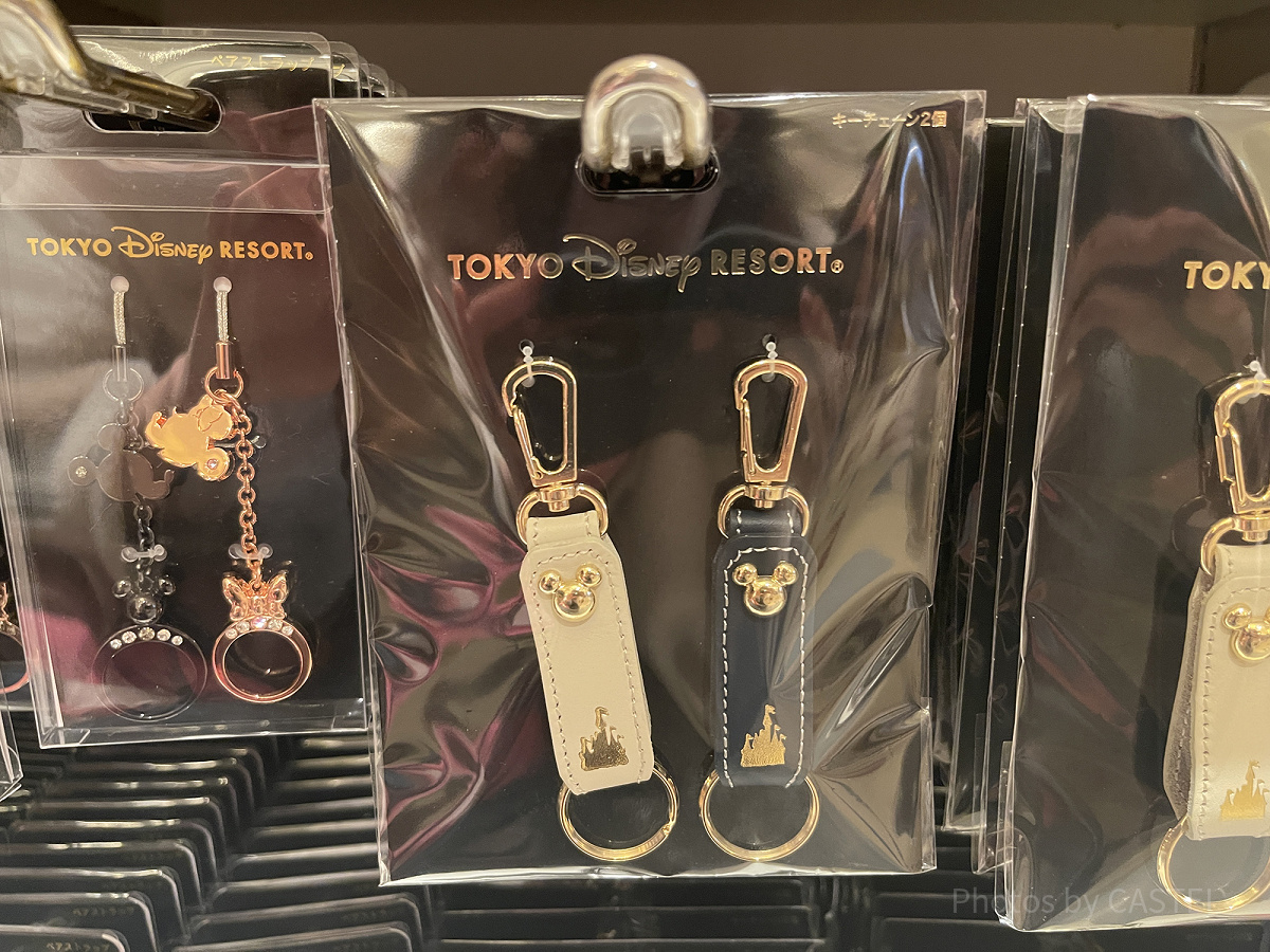 レザーペアキーチェーン| キャステル | CASTEL ディズニー情報