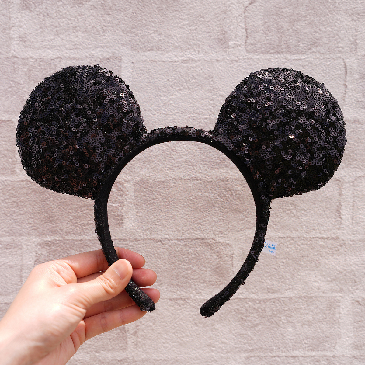 ミッキースパンコールカチューシャ（ブラック）| キャステル | CASTEL