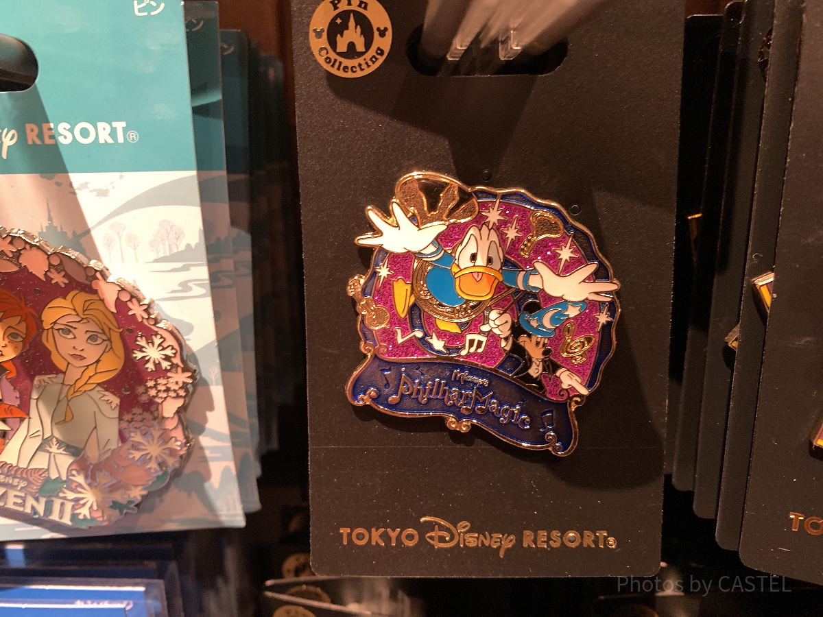 ミッキーのフィルハーマジックピンバッジ| キャステル | CASTEL