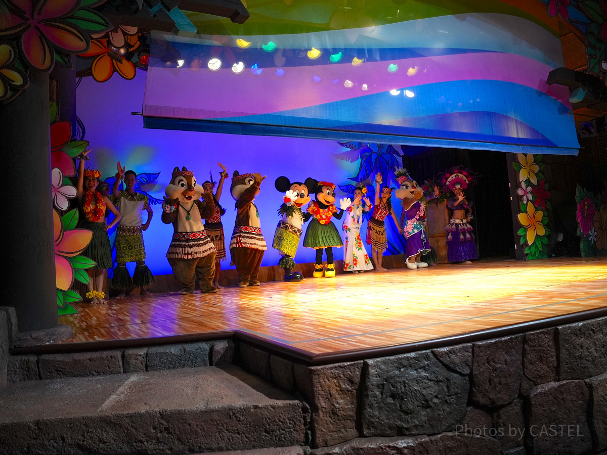 ミッキーのレインボールアウ