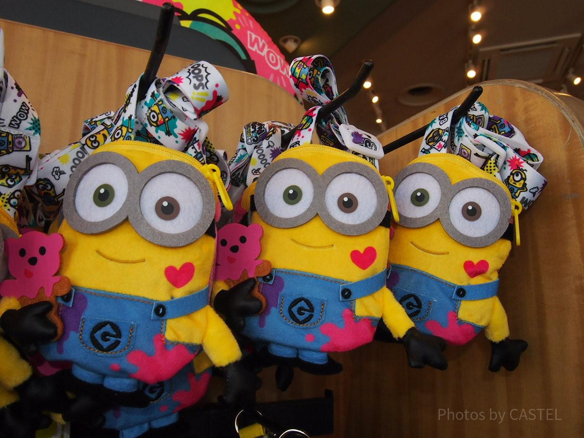 ミニオンのぬいぐるみパスケース| キャステル | CASTEL ディズニー情報