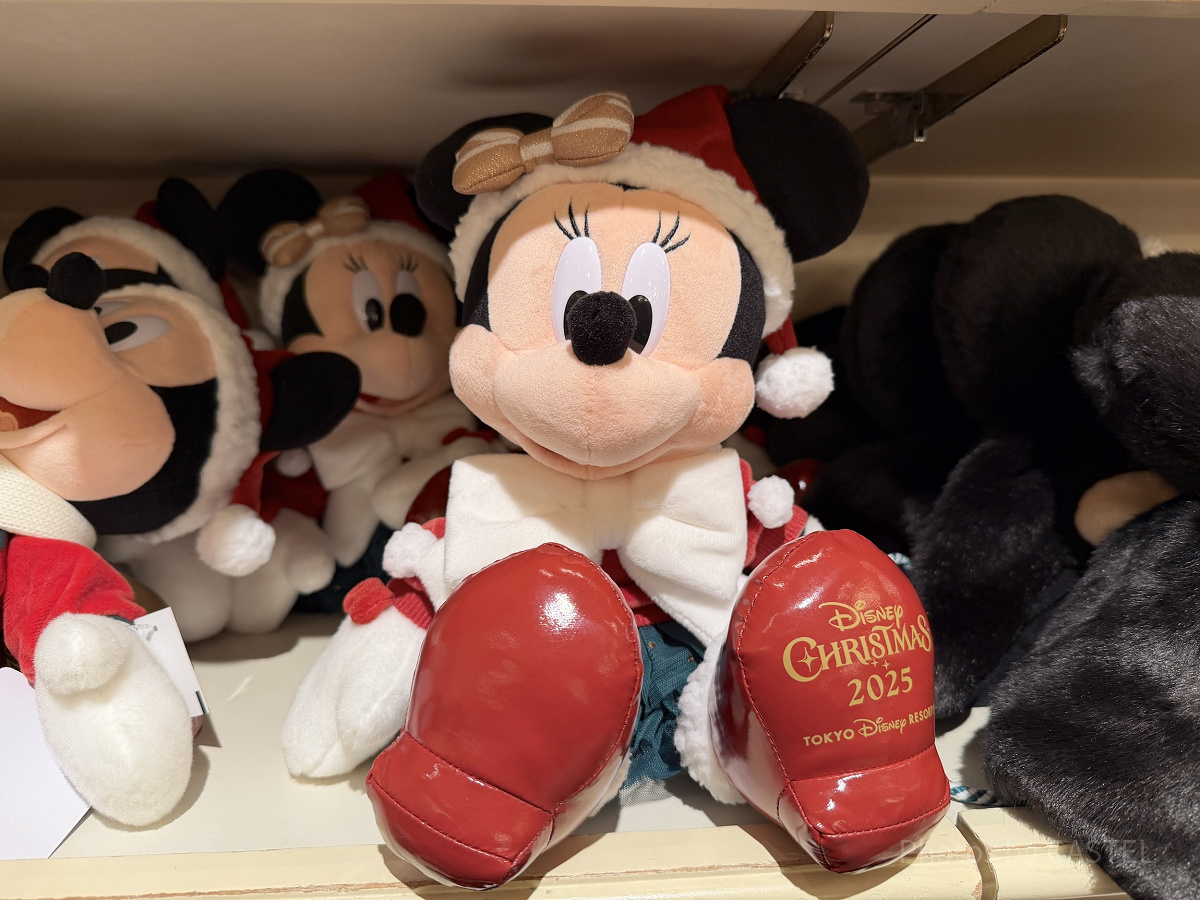 ミニーぬいぐるみ(クリスマスグッズ2025)