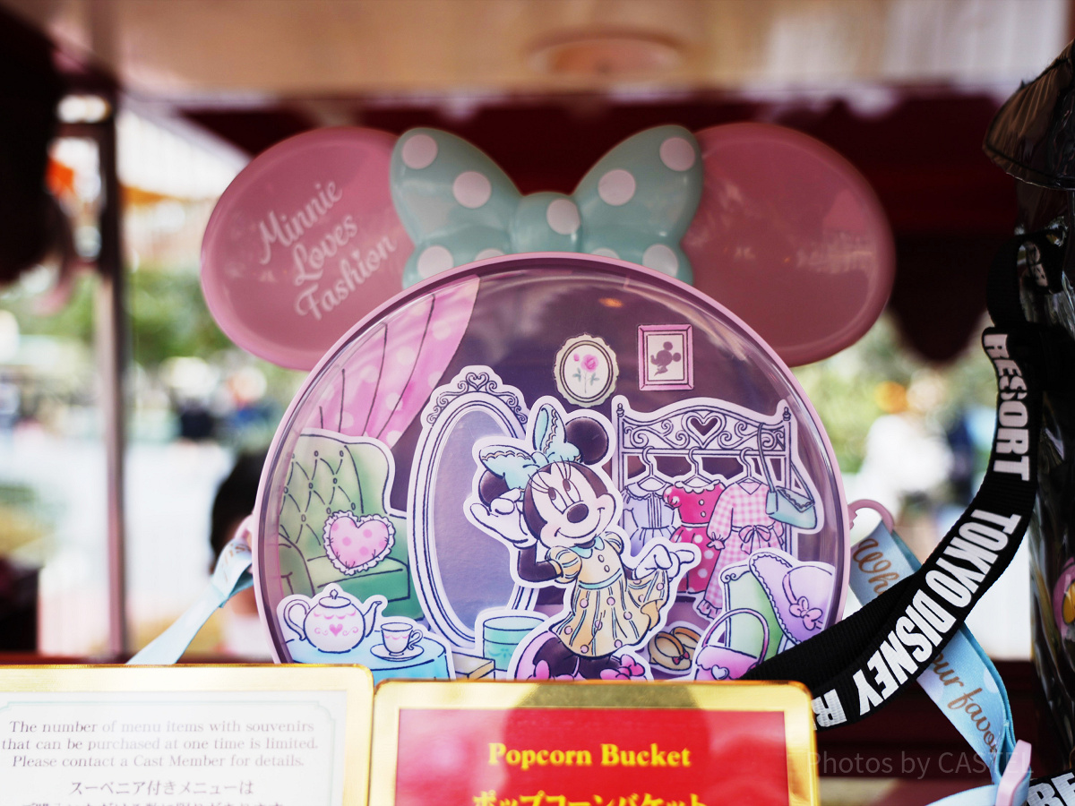 ミニーのポップコーンバケット| キャステル | CASTEL ディズニー情報