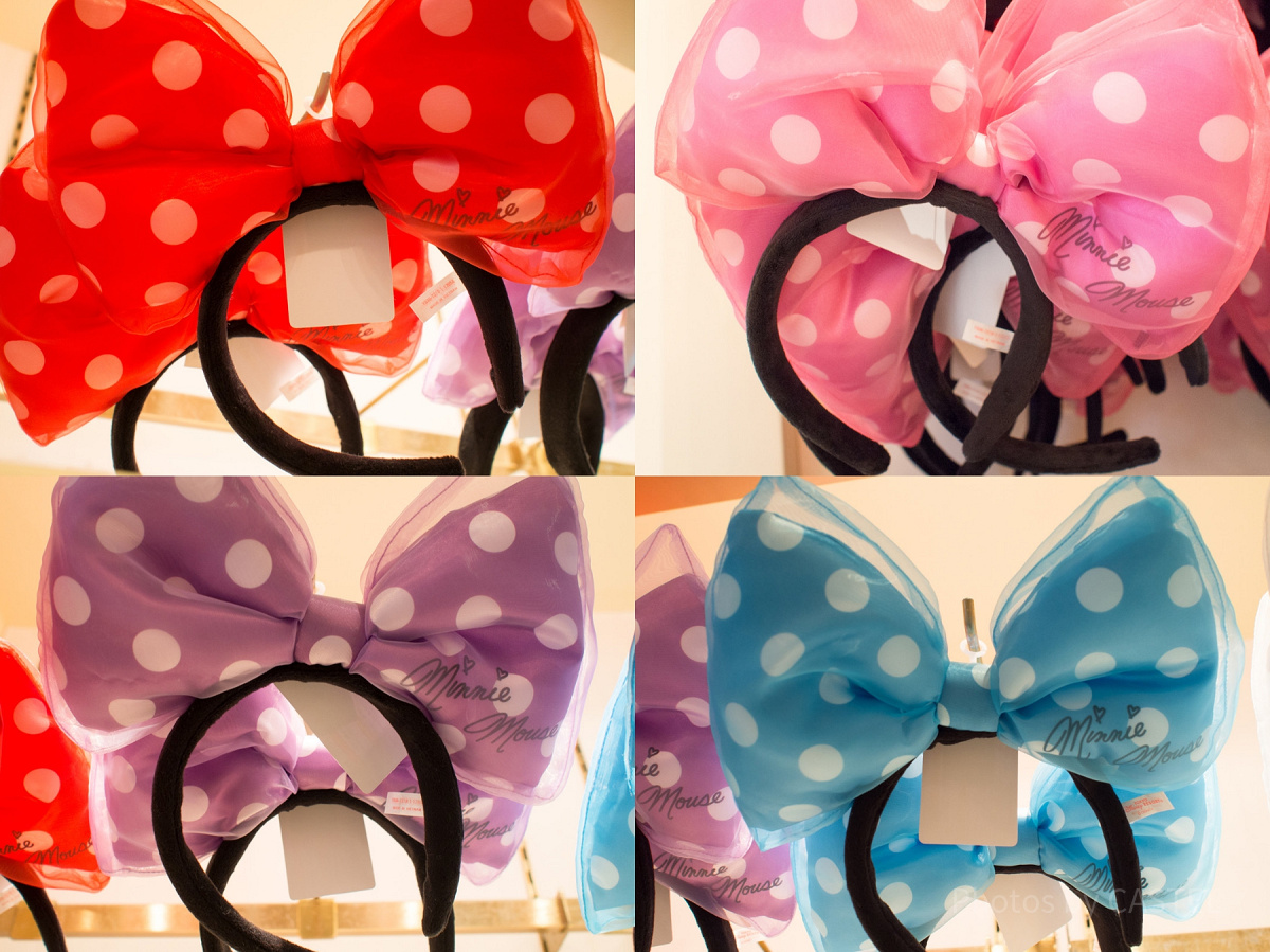 ミニーリボンカチューシャ| キャステル | CASTEL ディズニー情報