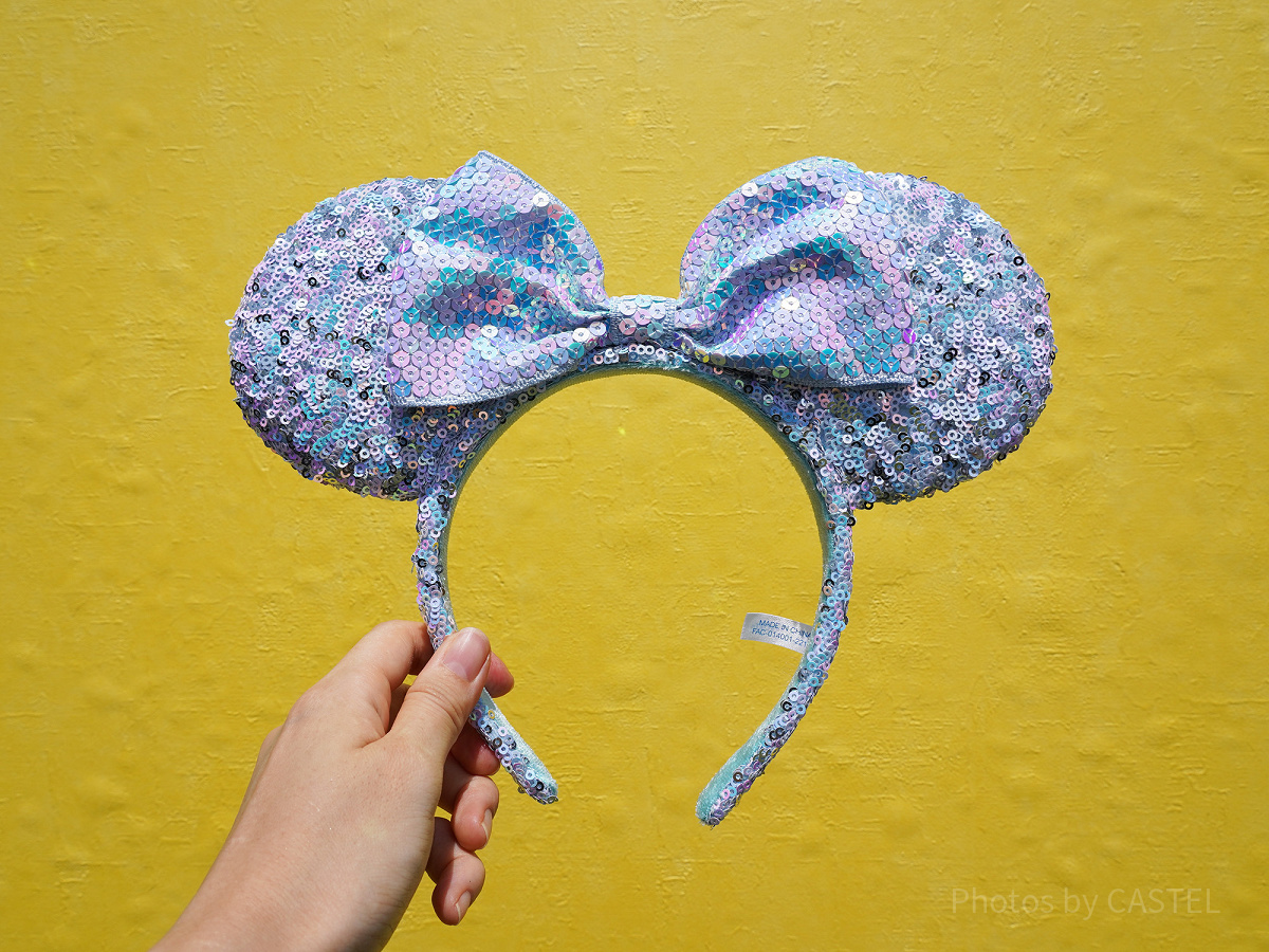 ミニースパンコールカチューシャ（太陽光の下で撮影）