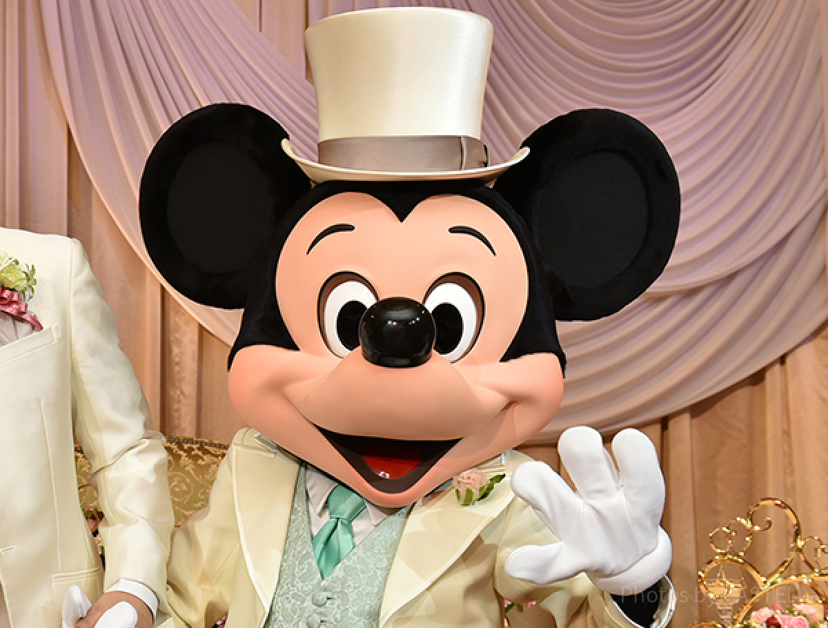 ミラコスタ結婚式のミッキーマウス| キャステル | CASTEL ディズニー情報