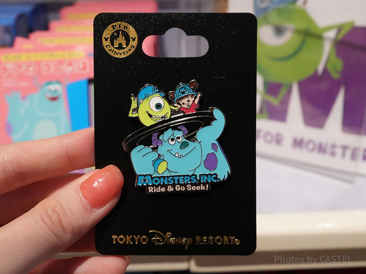 モンスターズインク ピンバッジ| キャステル | CASTEL ディズニー情報