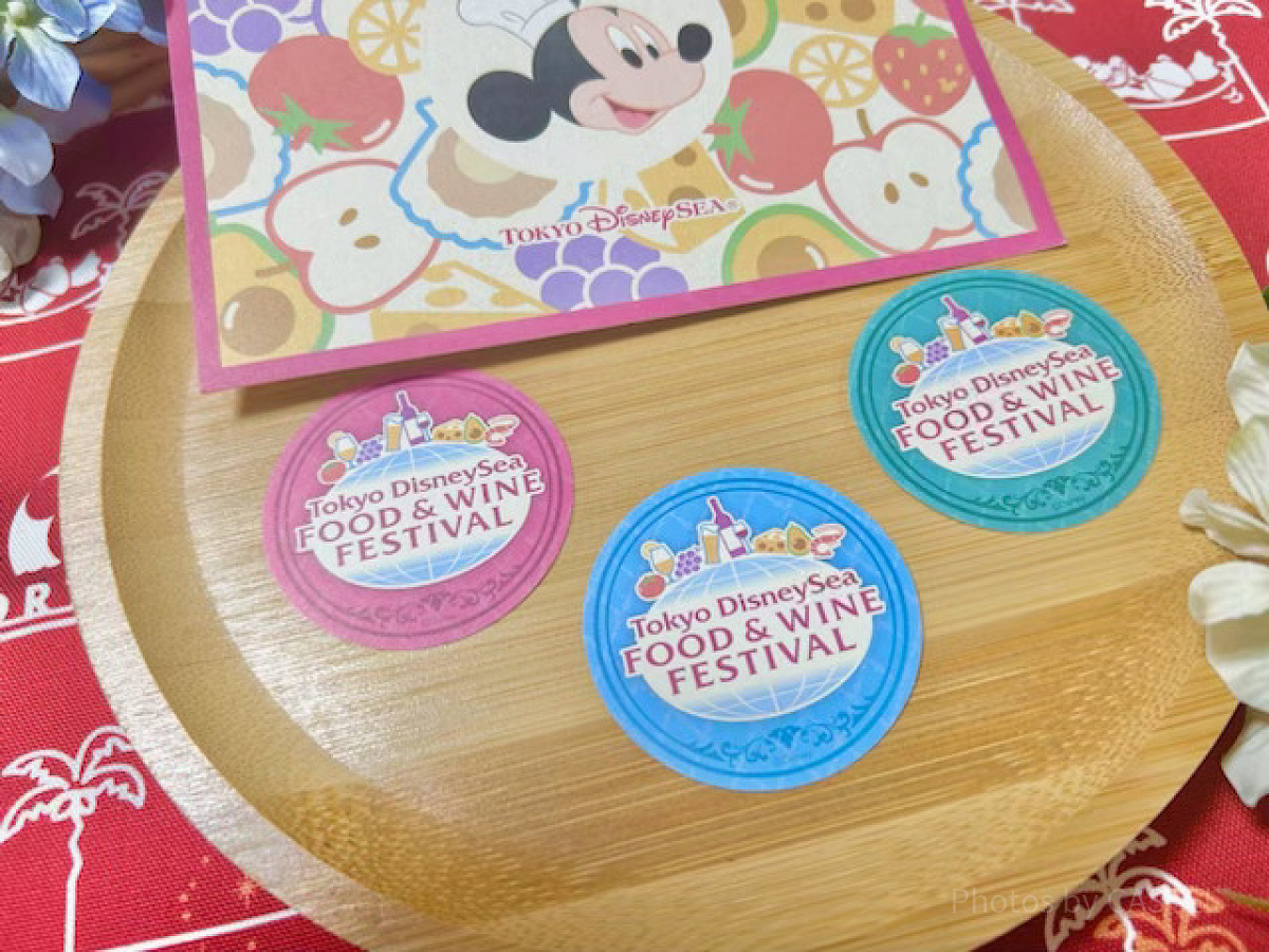 フード＆ワイン・フェスティバルのリサイクルシール