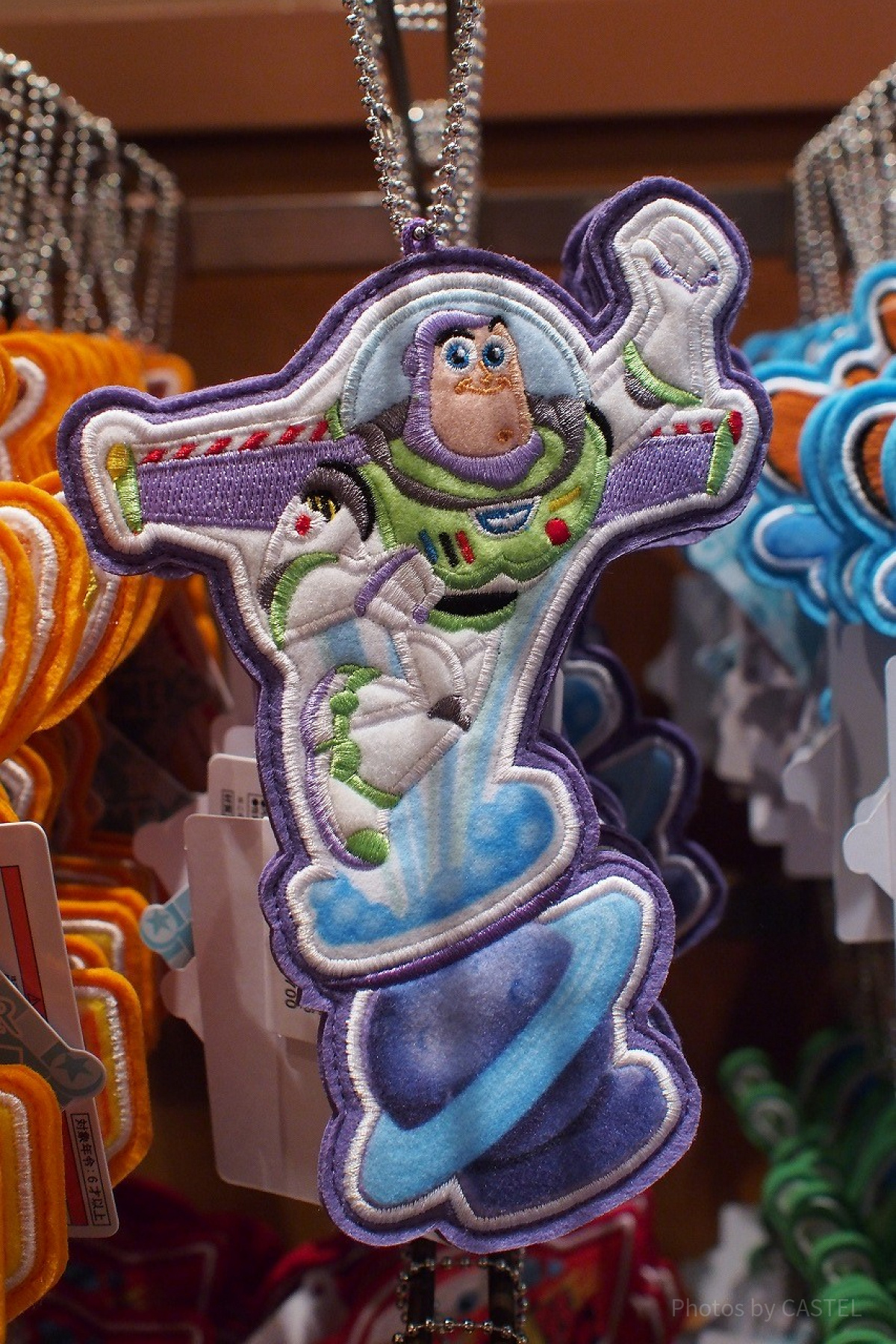 ワッペンバッジ（バズライトイヤー）| キャステル | CASTEL ディズニー情報