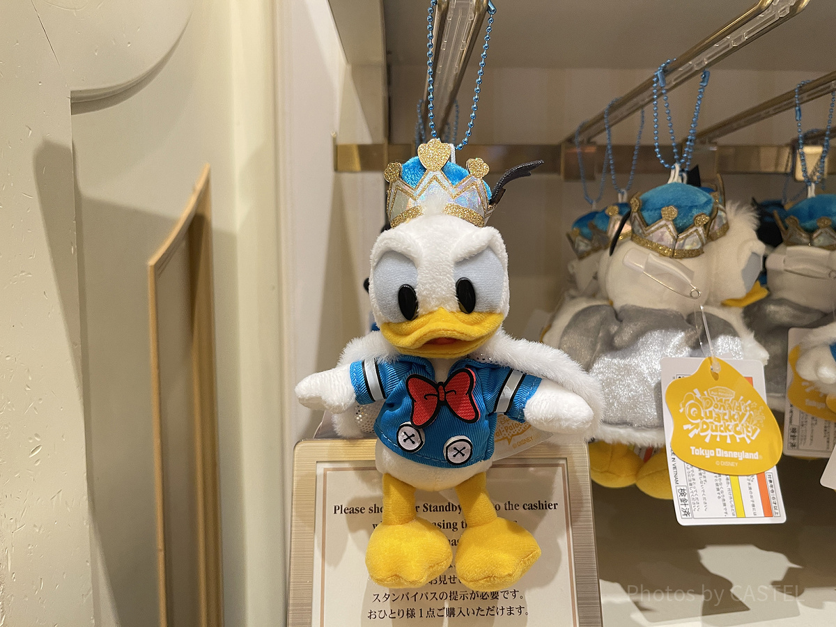 Disney - ★新品タグ付★ディズニー　パルパルーザ　ドナルド　ぬいぐるみバッジ　全5点セット ぬいぐるみバッジ（ドナルドパルパルーザグッズ）| キャステル