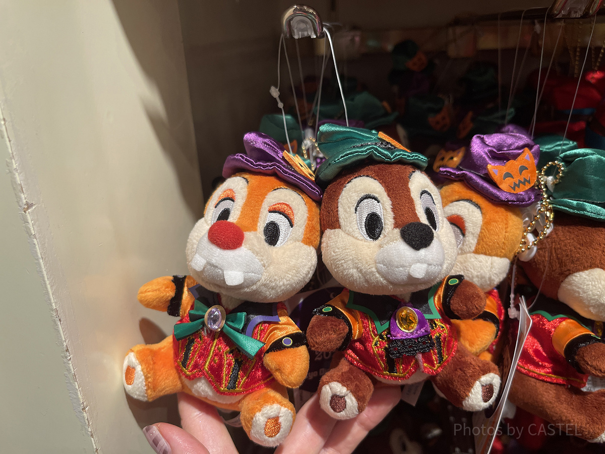 ディズニー・ハロウィーン 2024 ぬいぐるみバッジ 全7体セット ぬいぐるみバッジセット（ディズニーハロウィングッズ2024