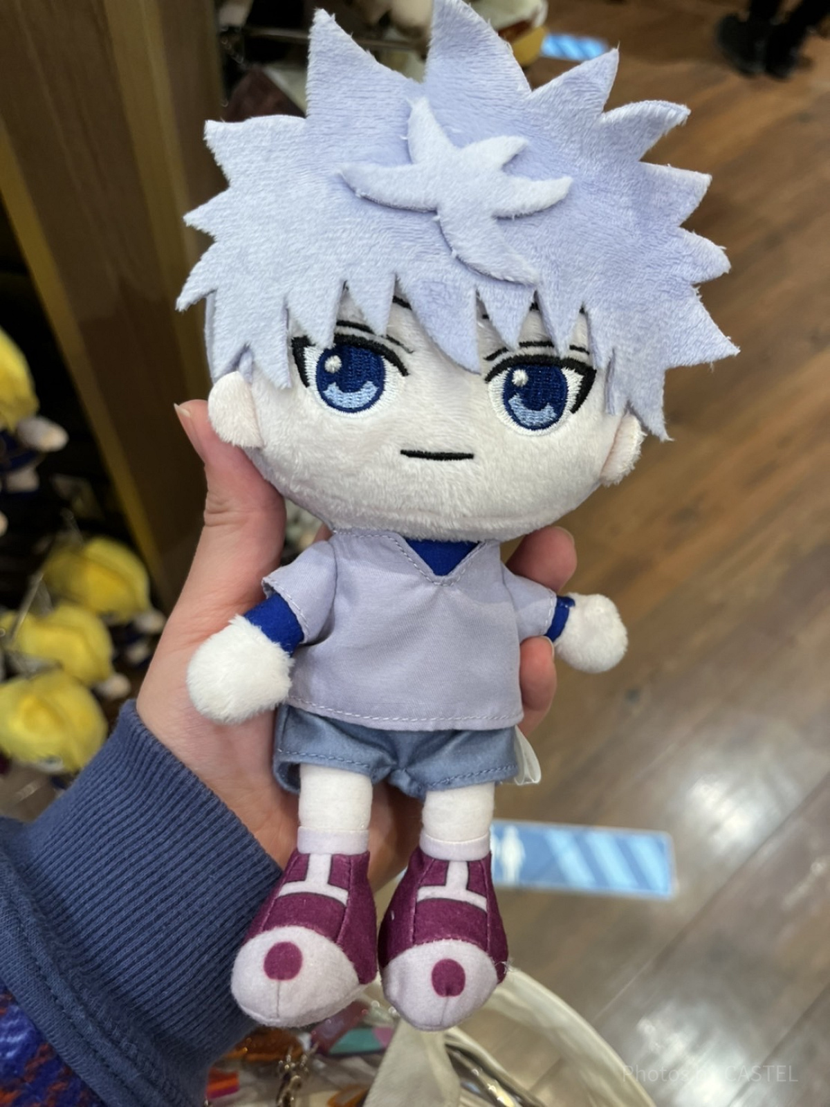 ぬいぐるみキーチェーン：キルア（ユニバ×ハンターハンターグッズ