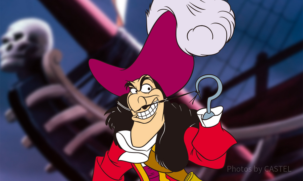 フック船長のプロフィール| キャステル | CASTEL ディズニー情報