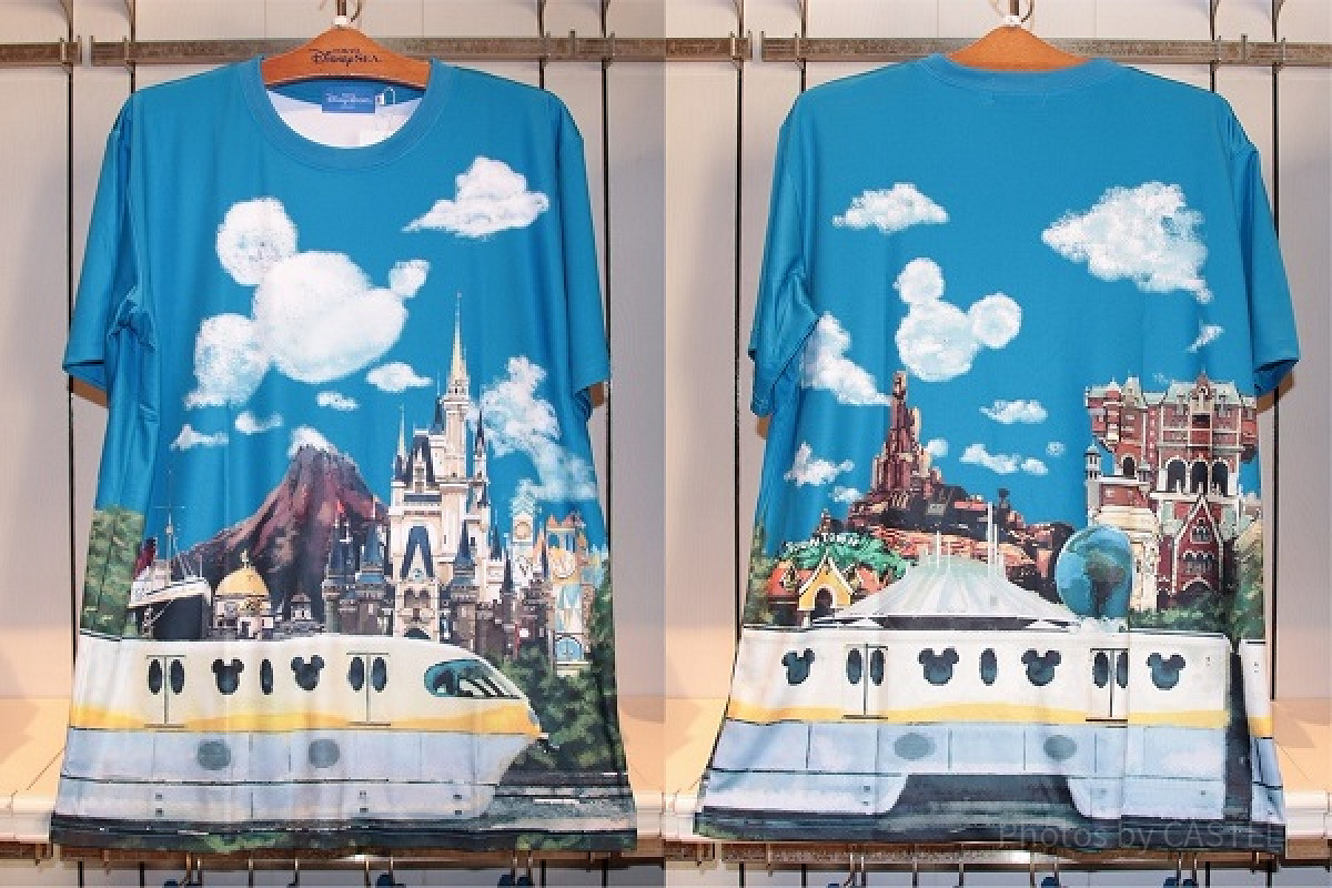 リゾートラインTシャツ（青空）| キャステル | CASTEL ディズニー情報