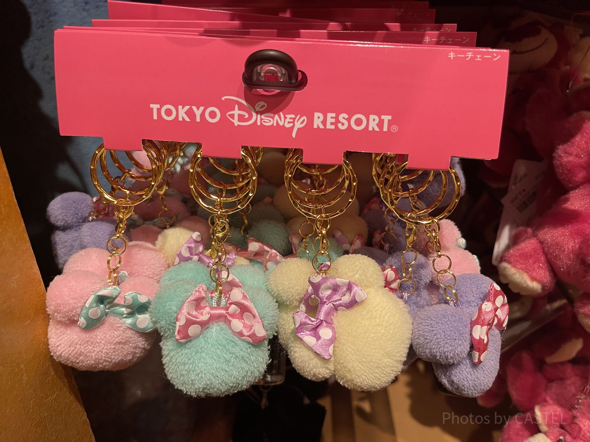 キーチェーン4個セット（ミニーグッズ）