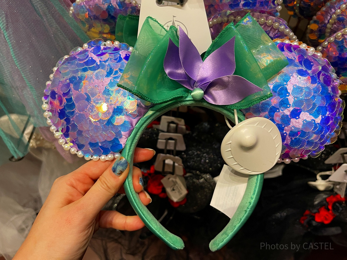 上海ディズニーカチューシャ：人魚姫風カチューシャ