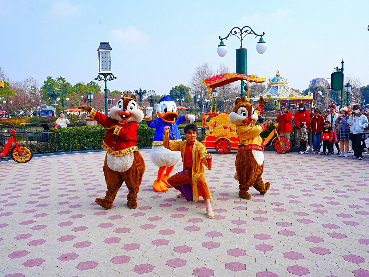 上海ディズニー：タイ・チー・ウィズ・キャラクター