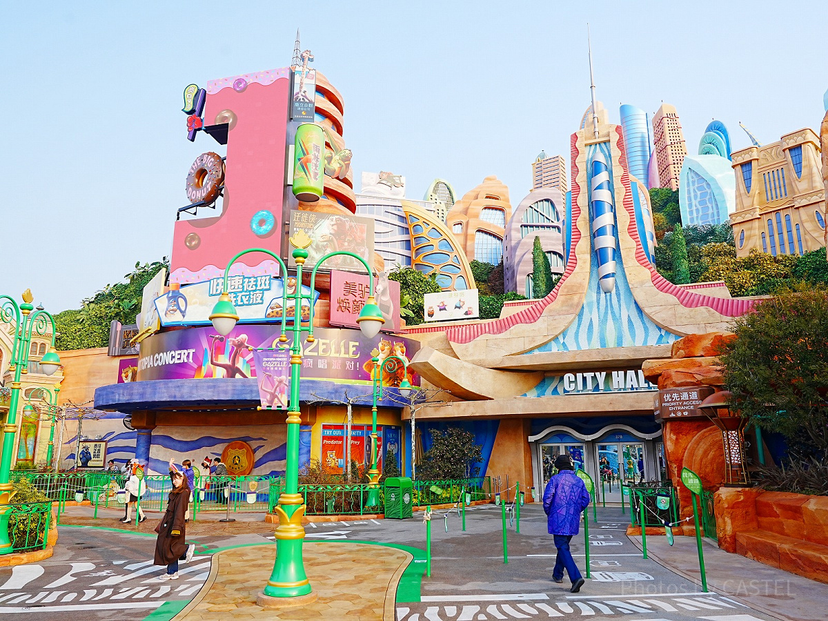 上海ディズニーランド：ズートピア