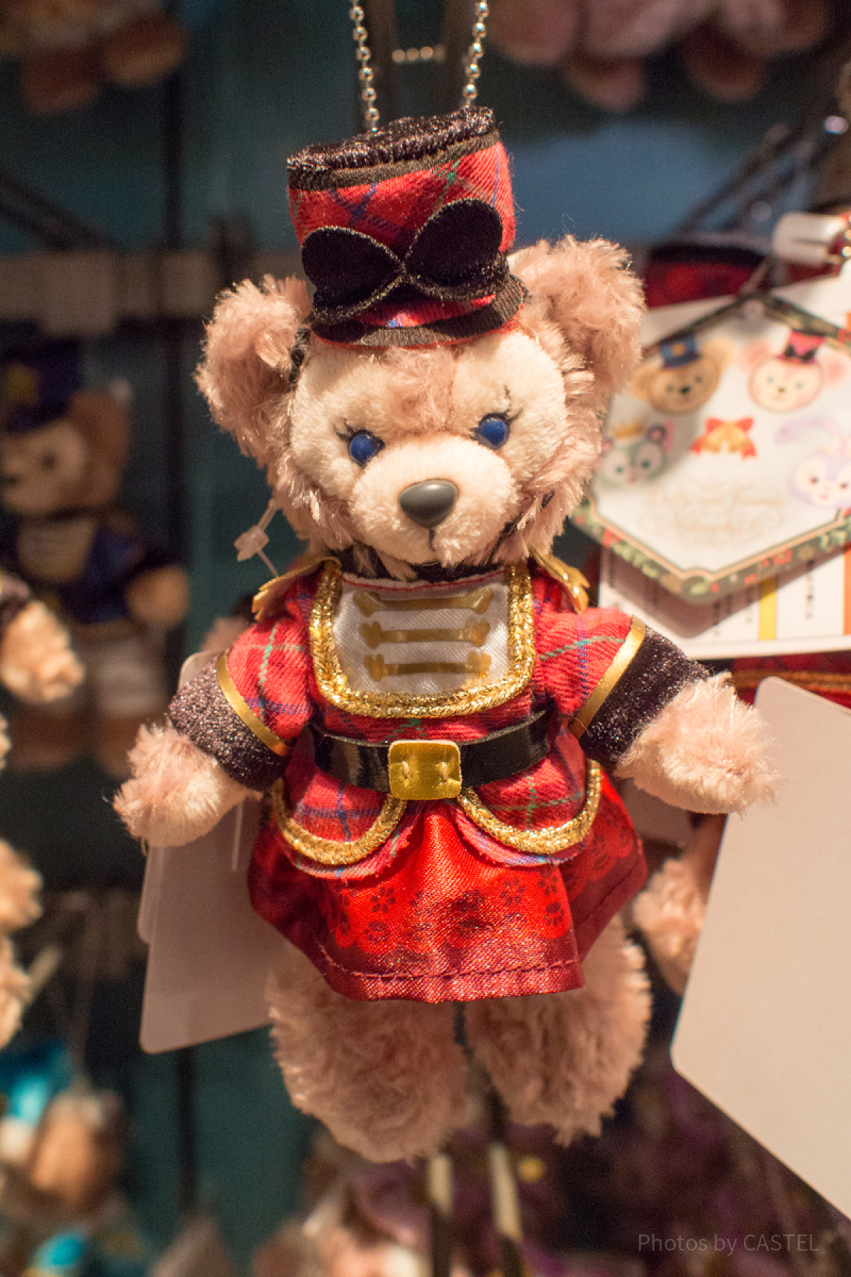 シェリーメイ　コスチューム　衣装　ぬいぐるみバッチ用　70周年　カルフォルニア シェリーメイぬいぐるみバッジ（くるみ割り人形）| キャステル