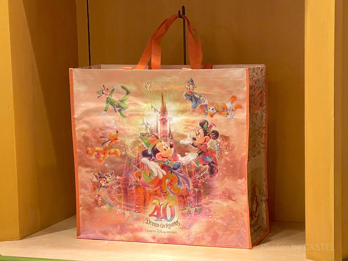 ショッピングバッグ（ディズニー40周年グッズ）| キャステル | CASTEL