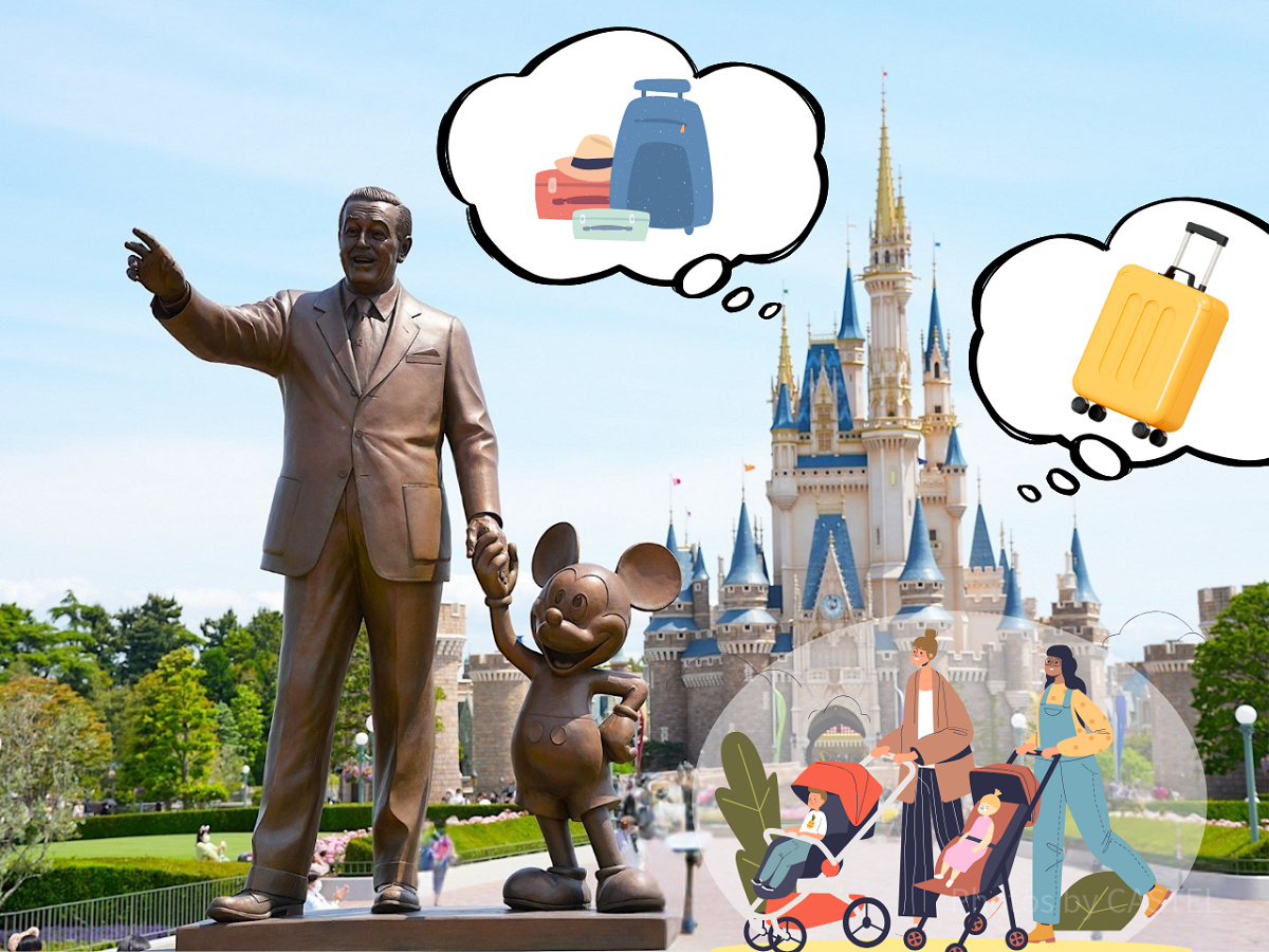 子連れお泊りディズニーの持ち物とは？