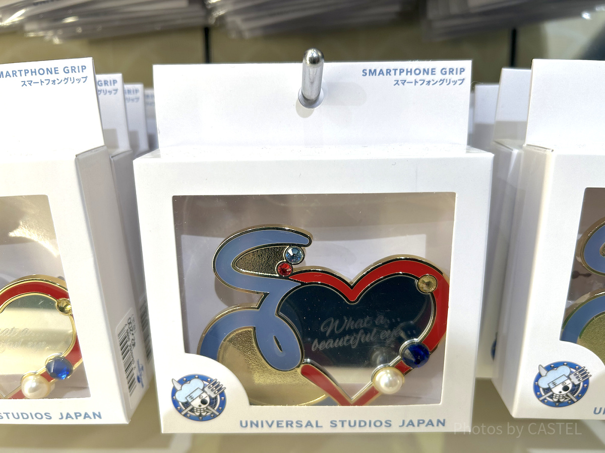 サンジの海賊レストランミラー付きスマートフォングリップ（ワンピースグッズ2025）