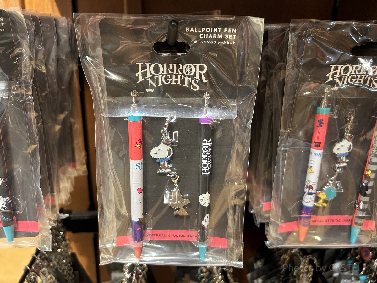 スヌーピーチャーム付きボールペンセット