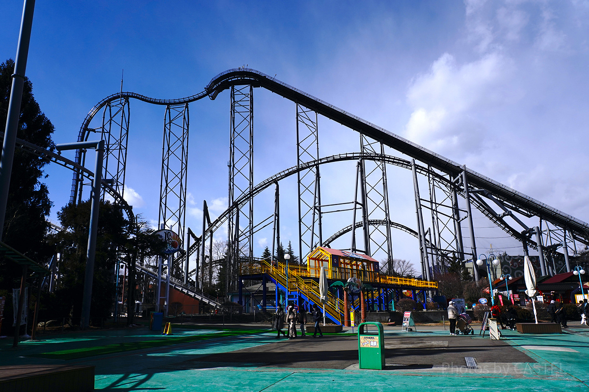 ずぶ濡れジェットコースター「クール・ジャッパーン」| キャステル