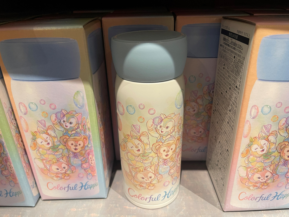 ステンレスボトル(ダッフィー20周年カラフルハピネスグッズ)