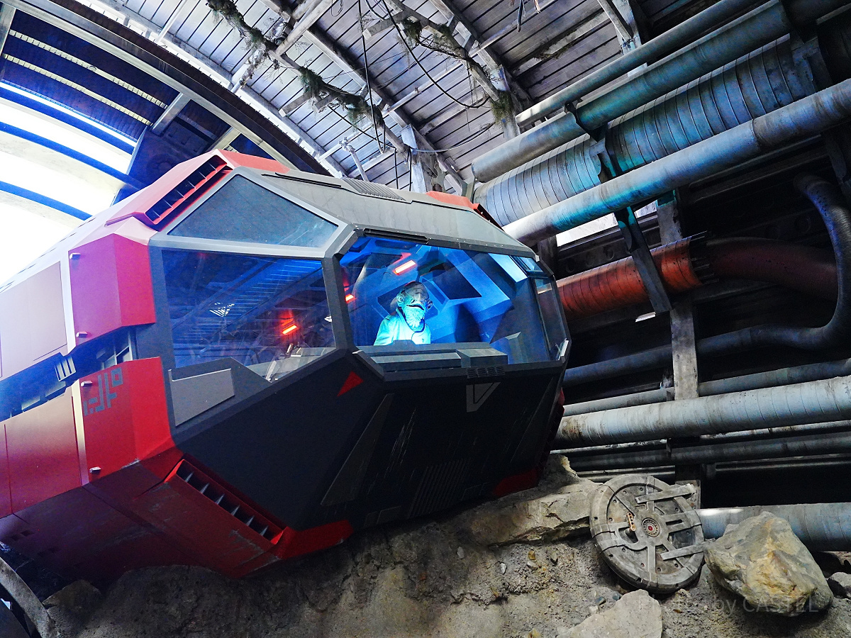 スターウォーズエリアのアトラクション