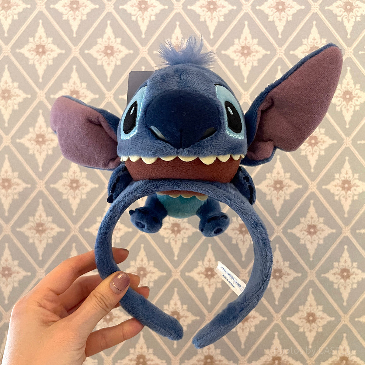 スティッチぬいぐるみカチューシャ| キャステル | CASTEL ディズニー情報