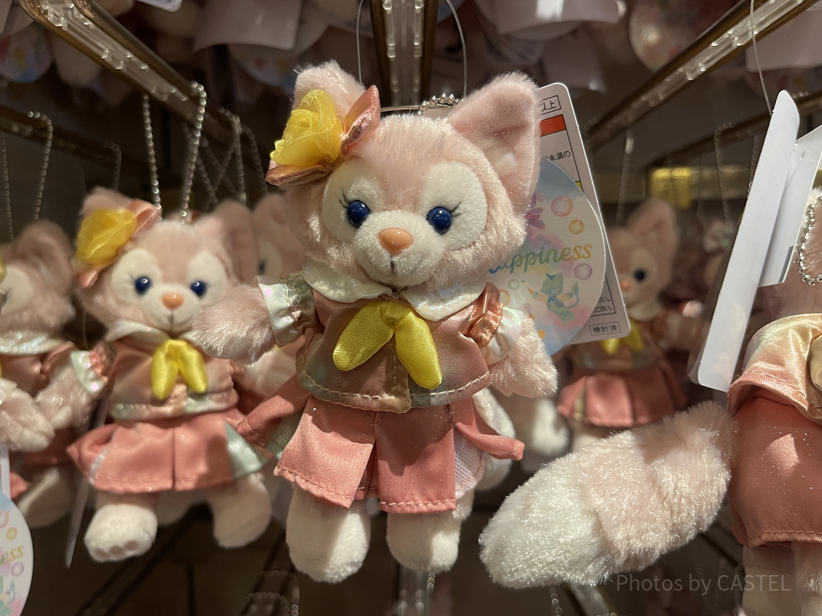 ぬいぐるみバッジ(ダッフィー20周年カラフルハピネスグッズ)