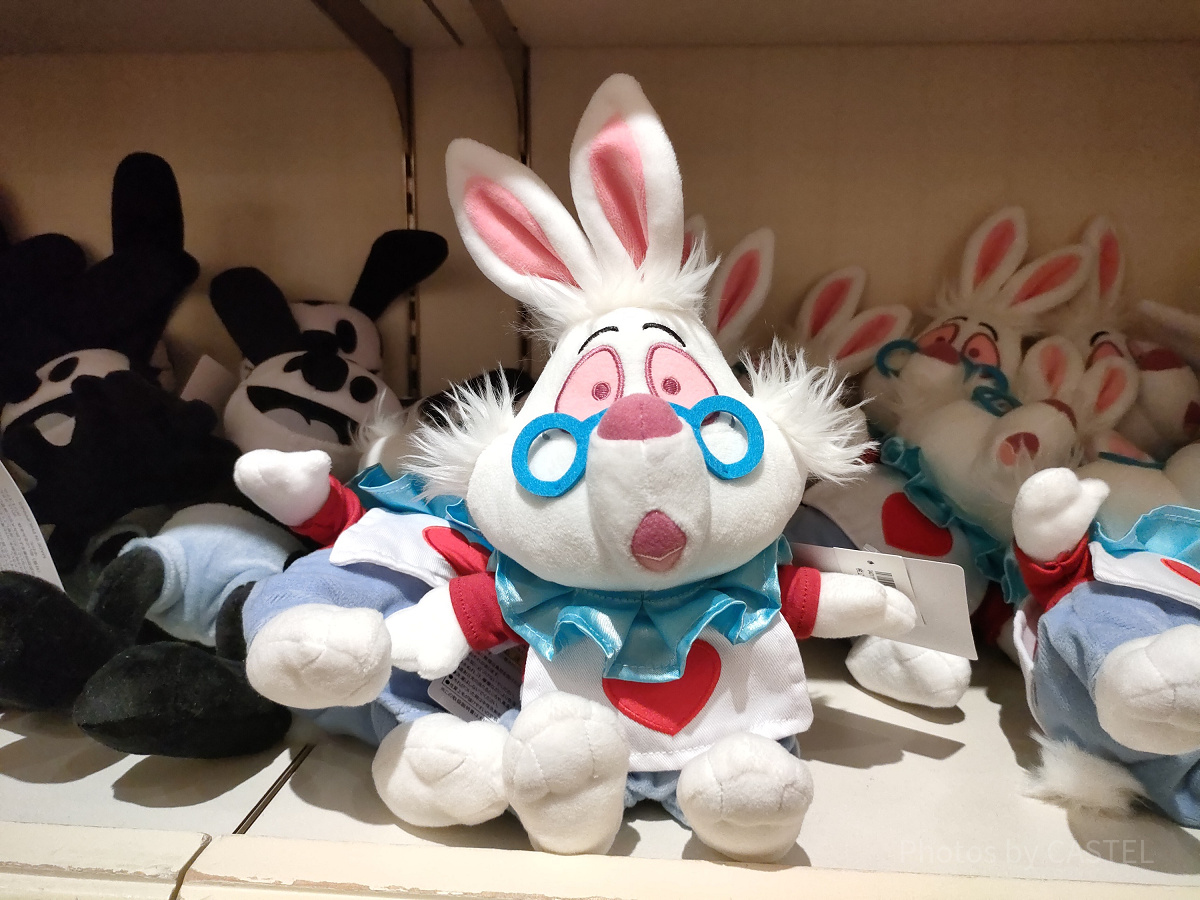 白うさぎのぬいぐるみ| キャステル | CASTEL ディズニー情報
