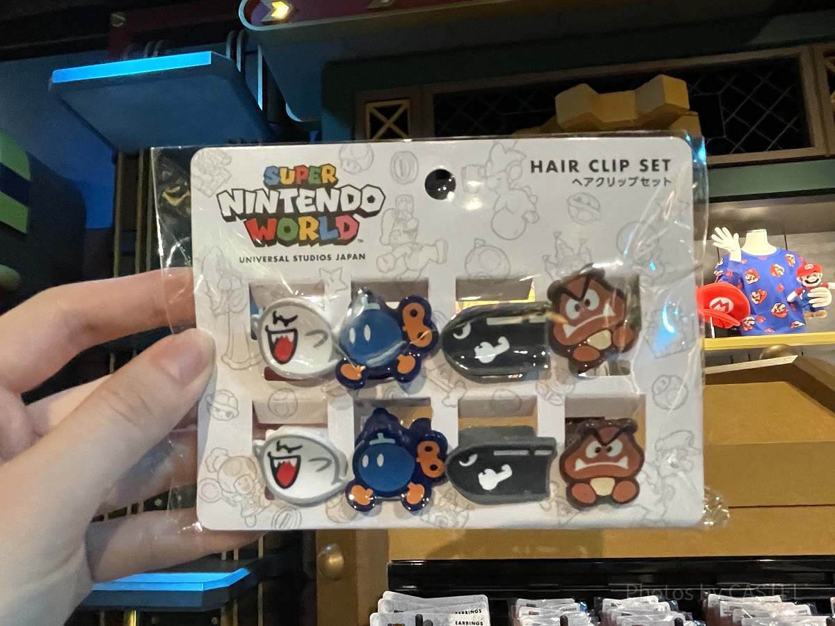 敵キャラクターのヘアクリップセット