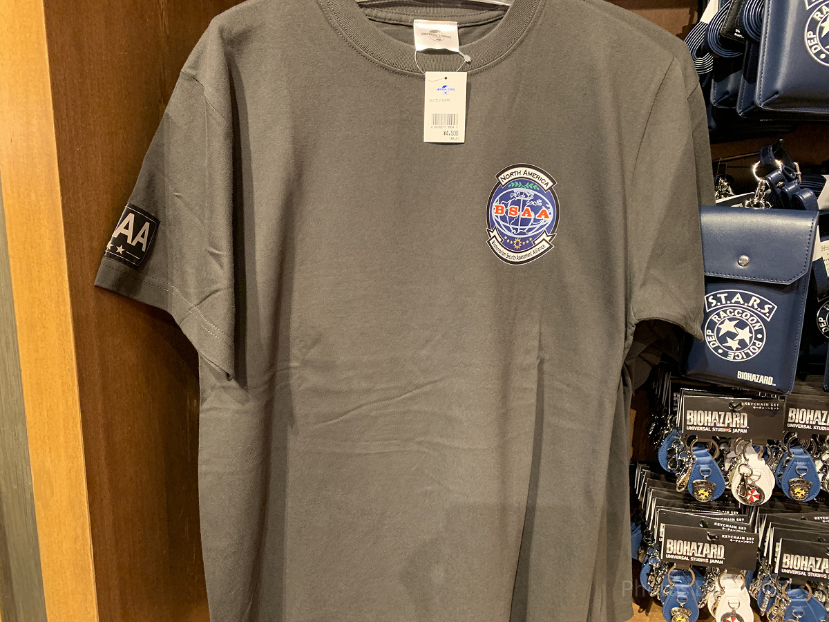 Tシャツ（USJバイオハザードグッズ2024）| キャステル | CASTEL